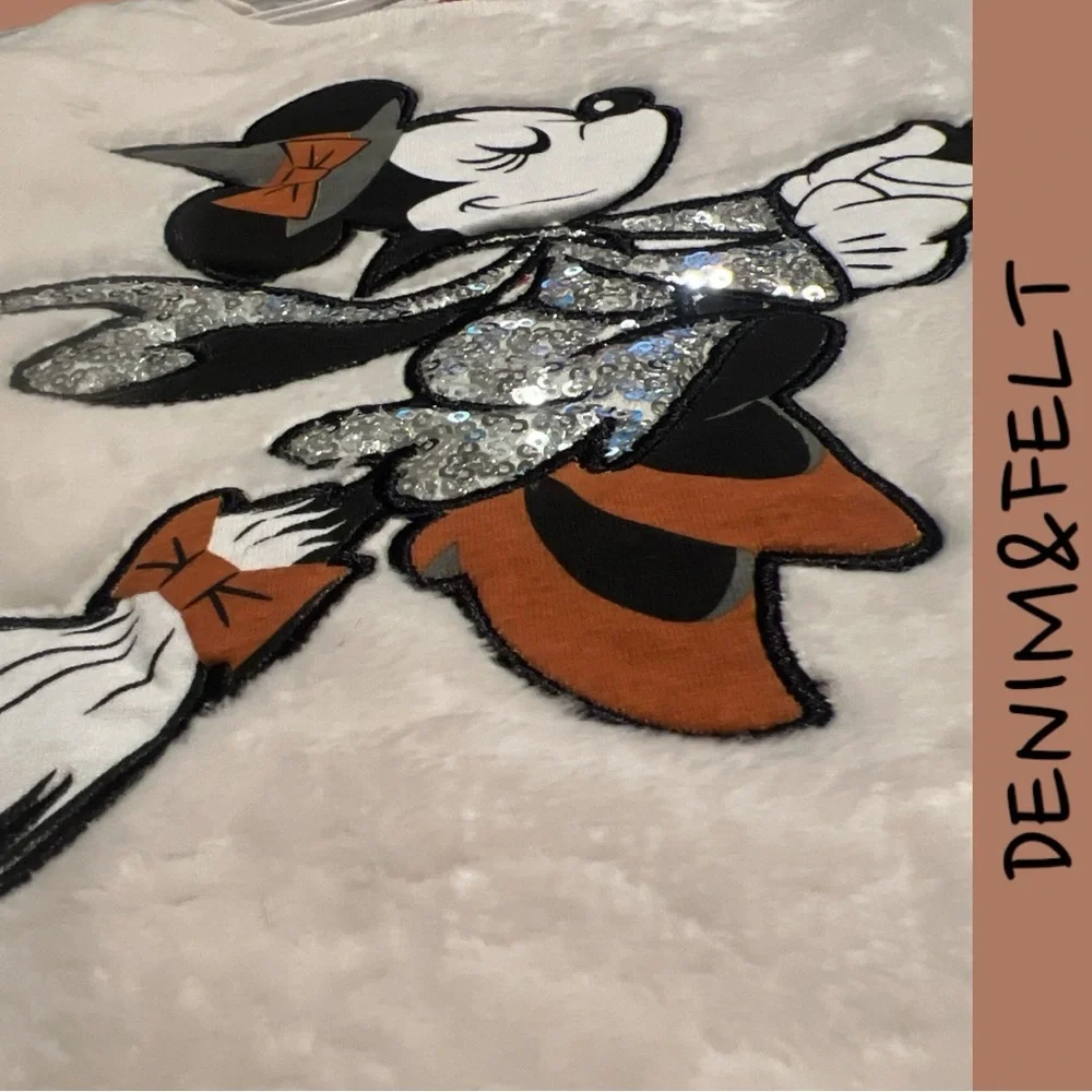 Girls Disney Minnie Mouse Halloween 2 Piece Set | Sweatshirt/Pants | NEW/NWOT!🖤